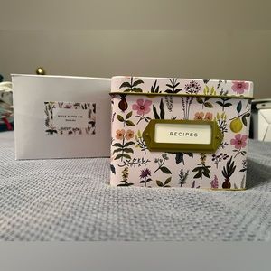 Rifle Paper Co. Recipe Box